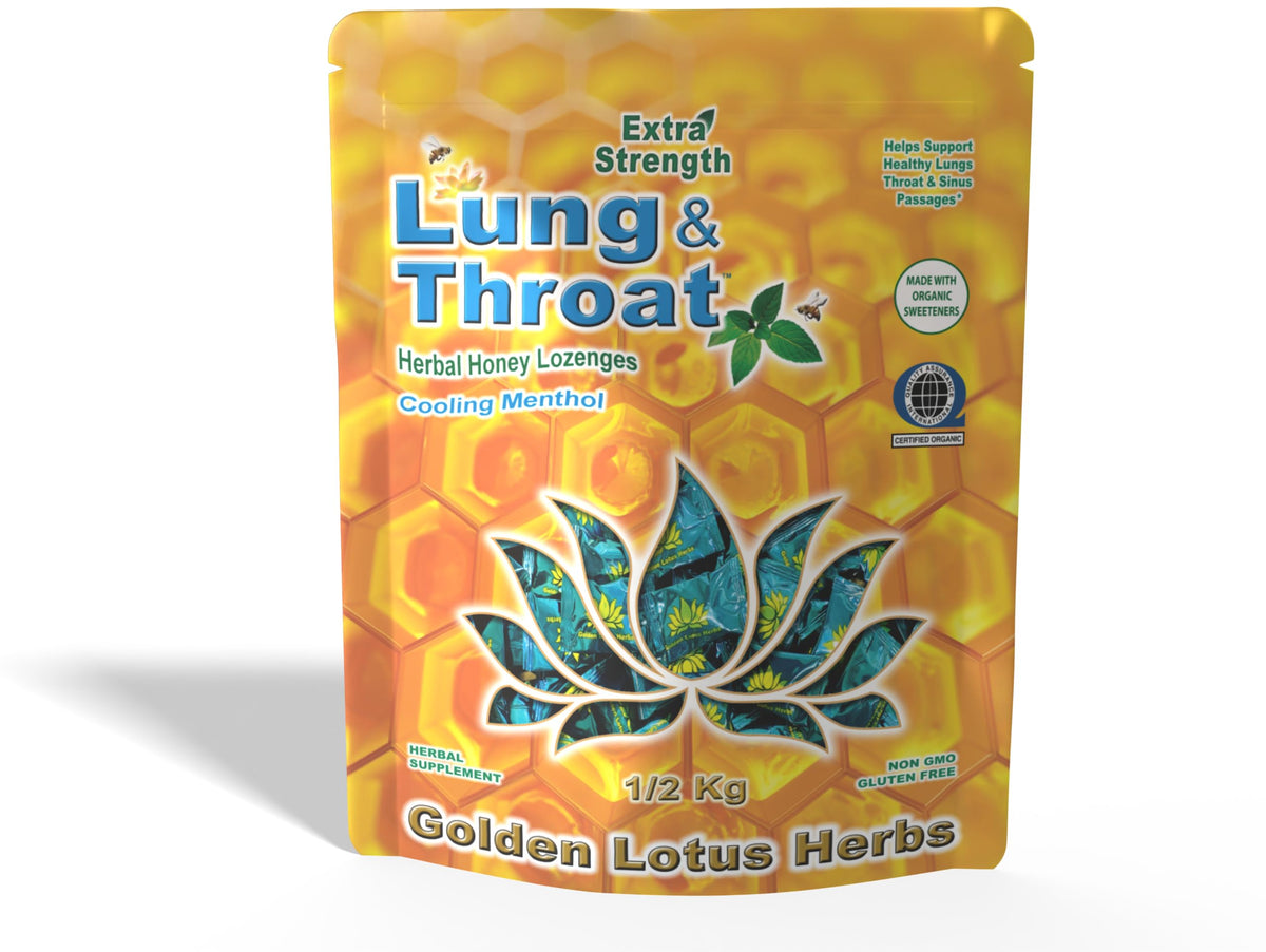 Golden Lotus Herbs Lung & Throat Herbal Lozenges - 110 Count