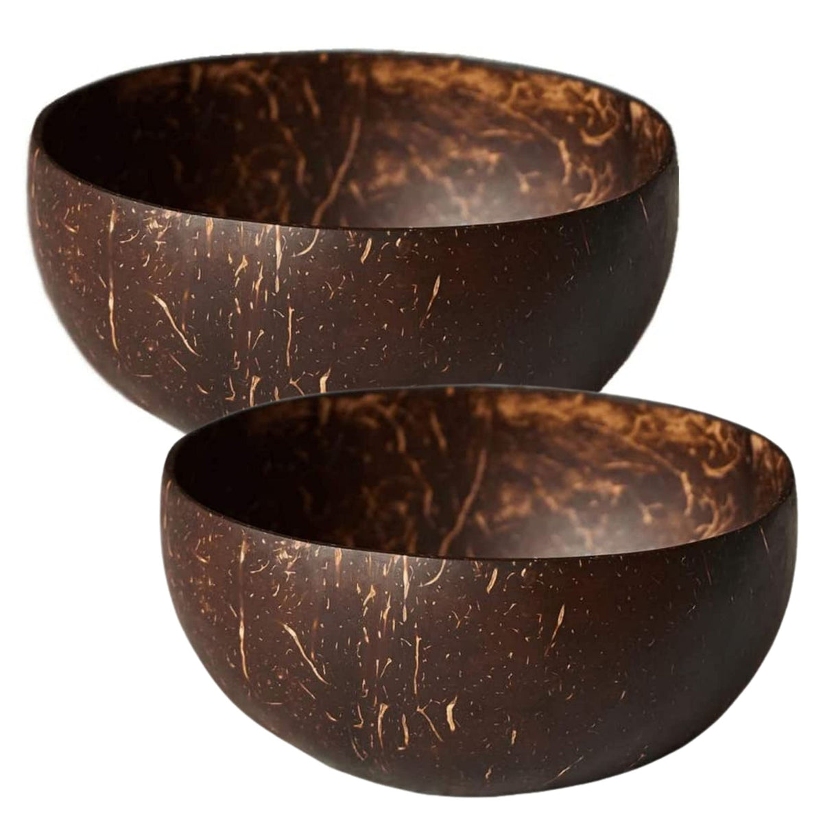 Generic Authentic Kava Drinking Cup 100% Natural Fiji Coconut Shell - 2 Cups