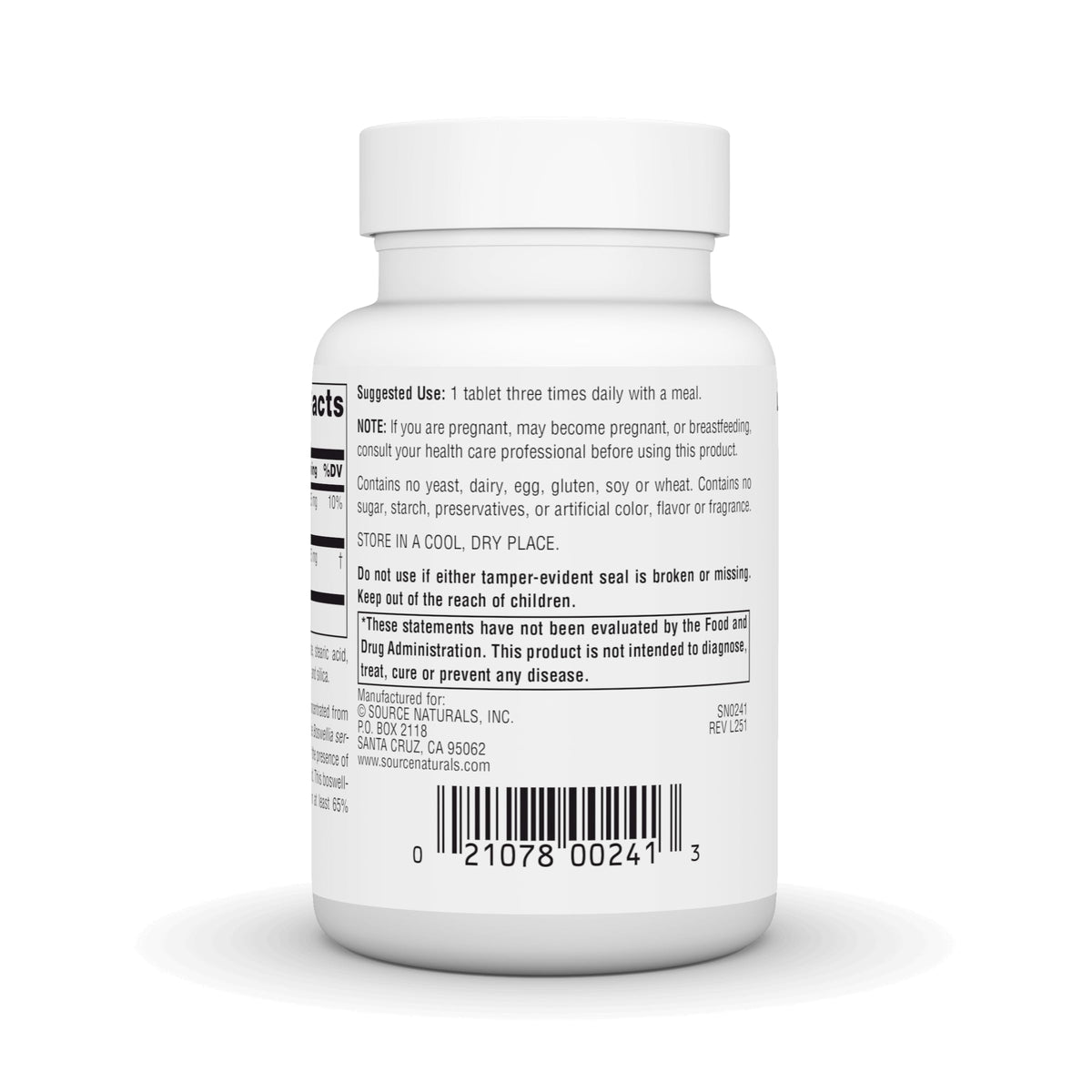 Source Naturals Boswellia Extract Supplement - 50 Tablets - image 4