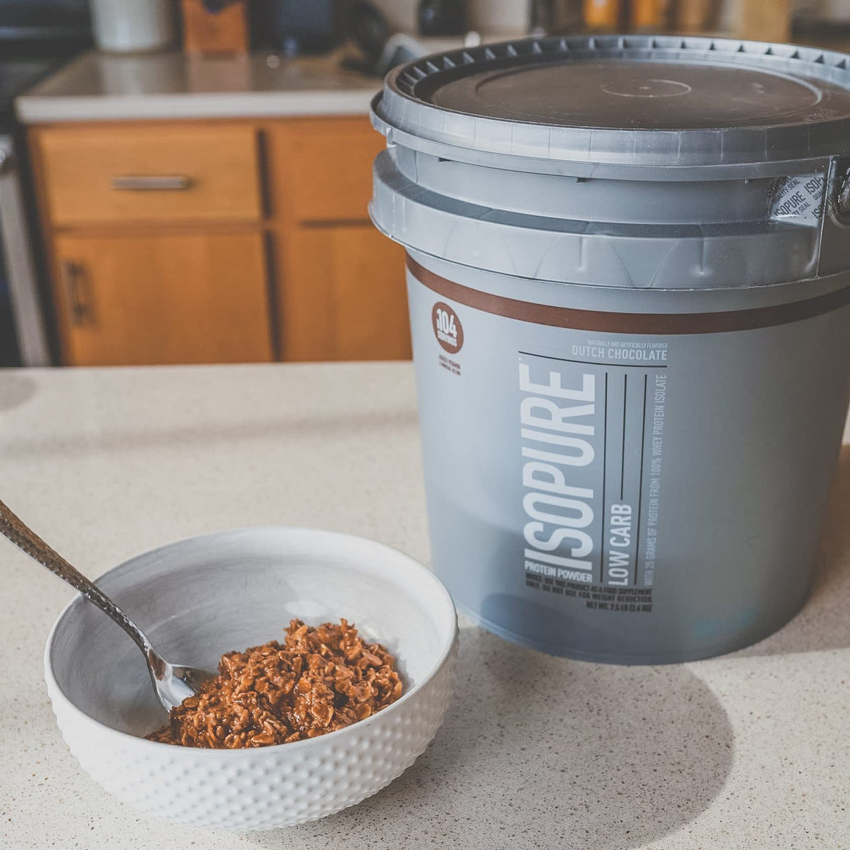 Isopure Protein Powder Low Carb with Creatine - 7.5 lbs - image 5