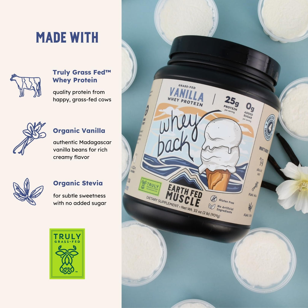 Earth Fed Muscle Whey Protein Isolate
