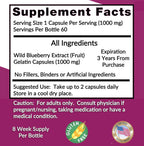 Heaven's Gate Blueberry Extract Antioxidant Support - 60 Capsules - image 2