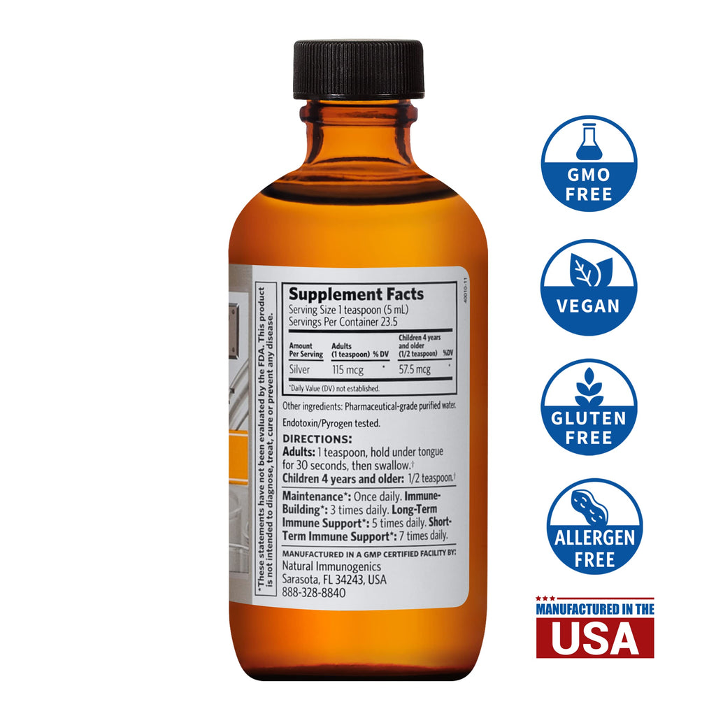 Argentyn 23 Professional Bio-Active Silver Hydrosol - 4 Fl Oz - image 3