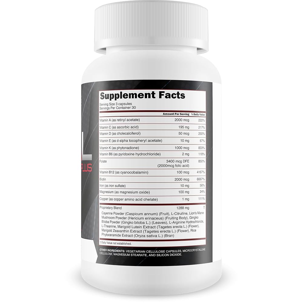 Happy Health Marketplace Blood Flow Vital Pro Plus - 90 Capsules - image 2