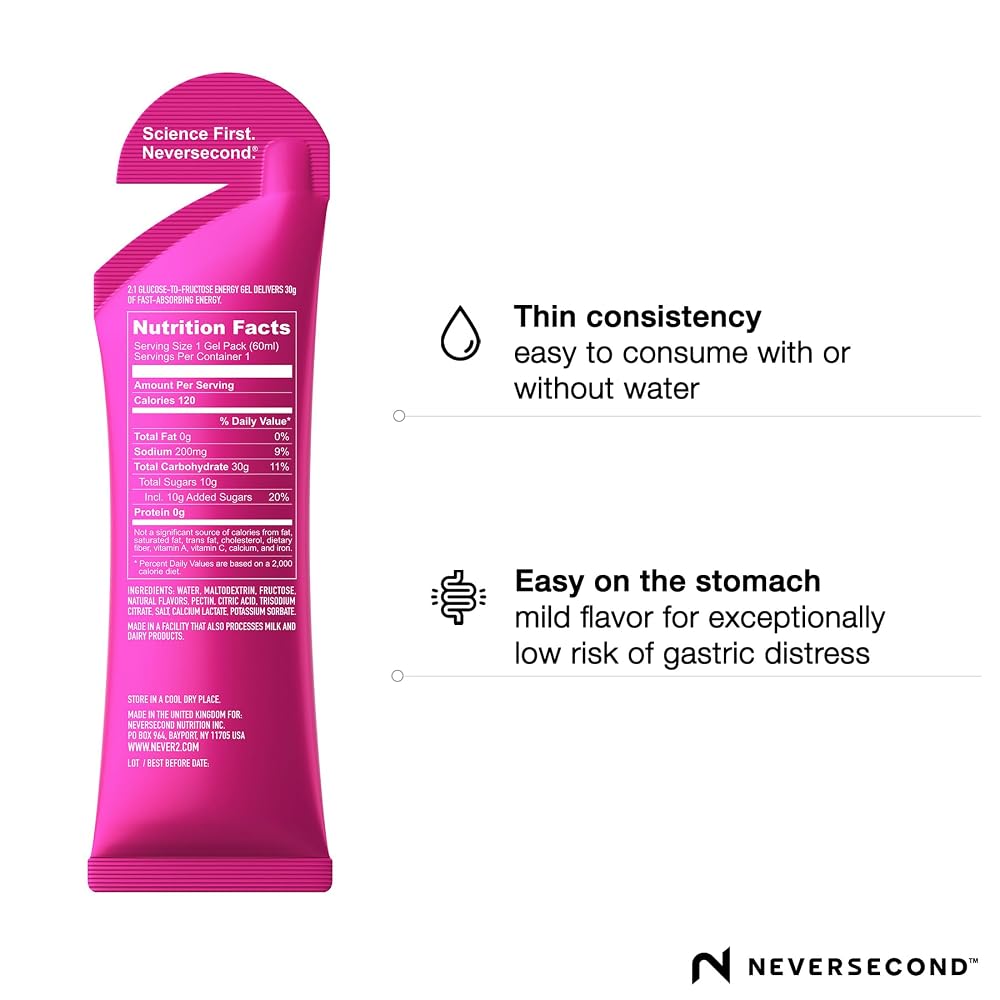 NeverSecond C30 Energy Gel, Performance Nutrition