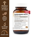 PURE ESSENCE LABS MyPure Lions Mane Organic Mushroom Supplement