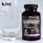 Zeal Naturals Max Strength Elderberry Capsules - 100 Capsules - image 7