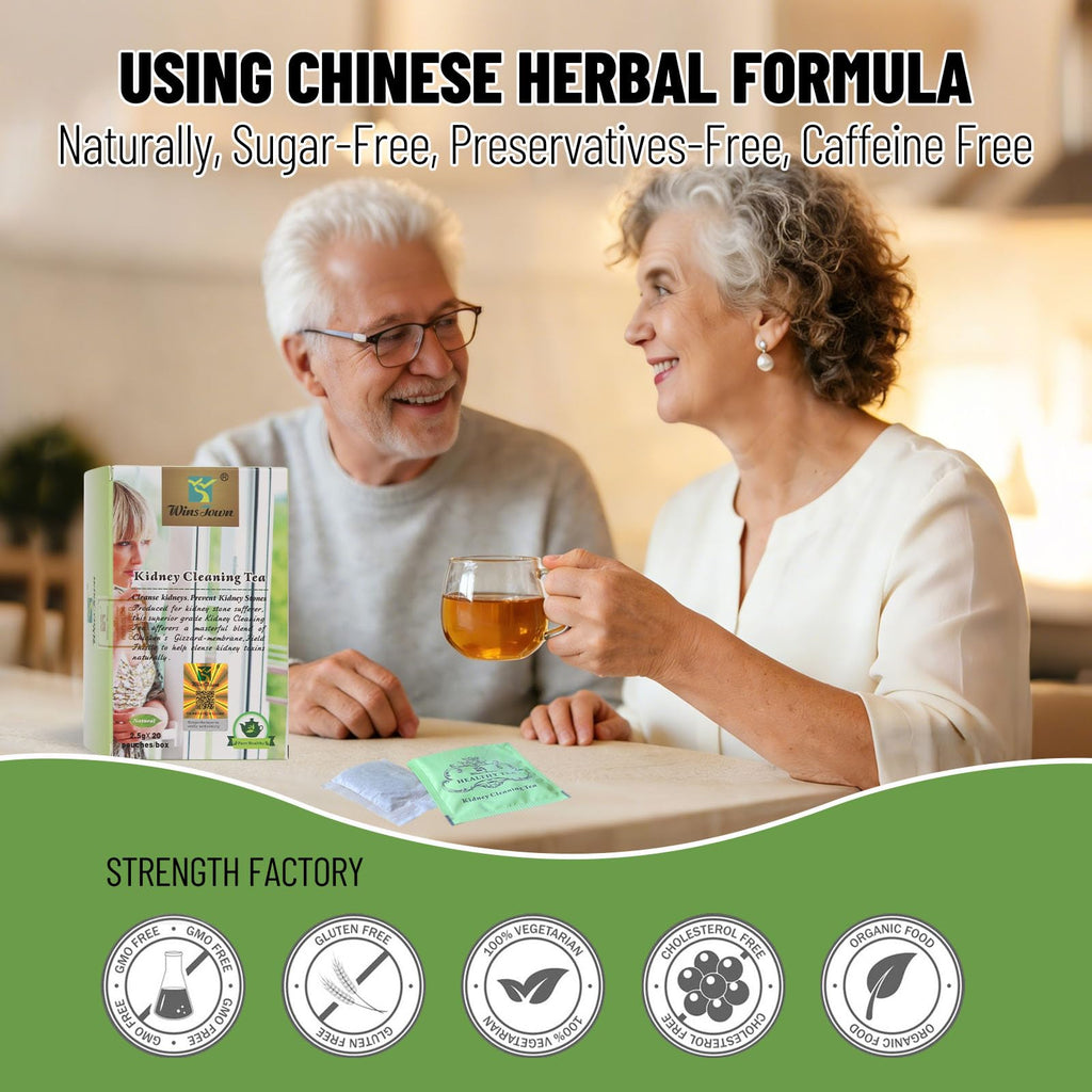 Wins Town Kidney Cleaning Tea TCM Herbal Blend - 20 Teabags - image 3