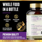 One Earth Health Grass Fed Thymus - 200 Capsules - image 5