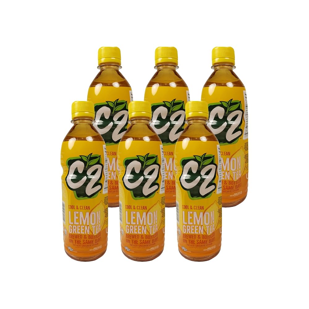 C2 Lemon Green Tea 500 ml - 6 Pack - image 2