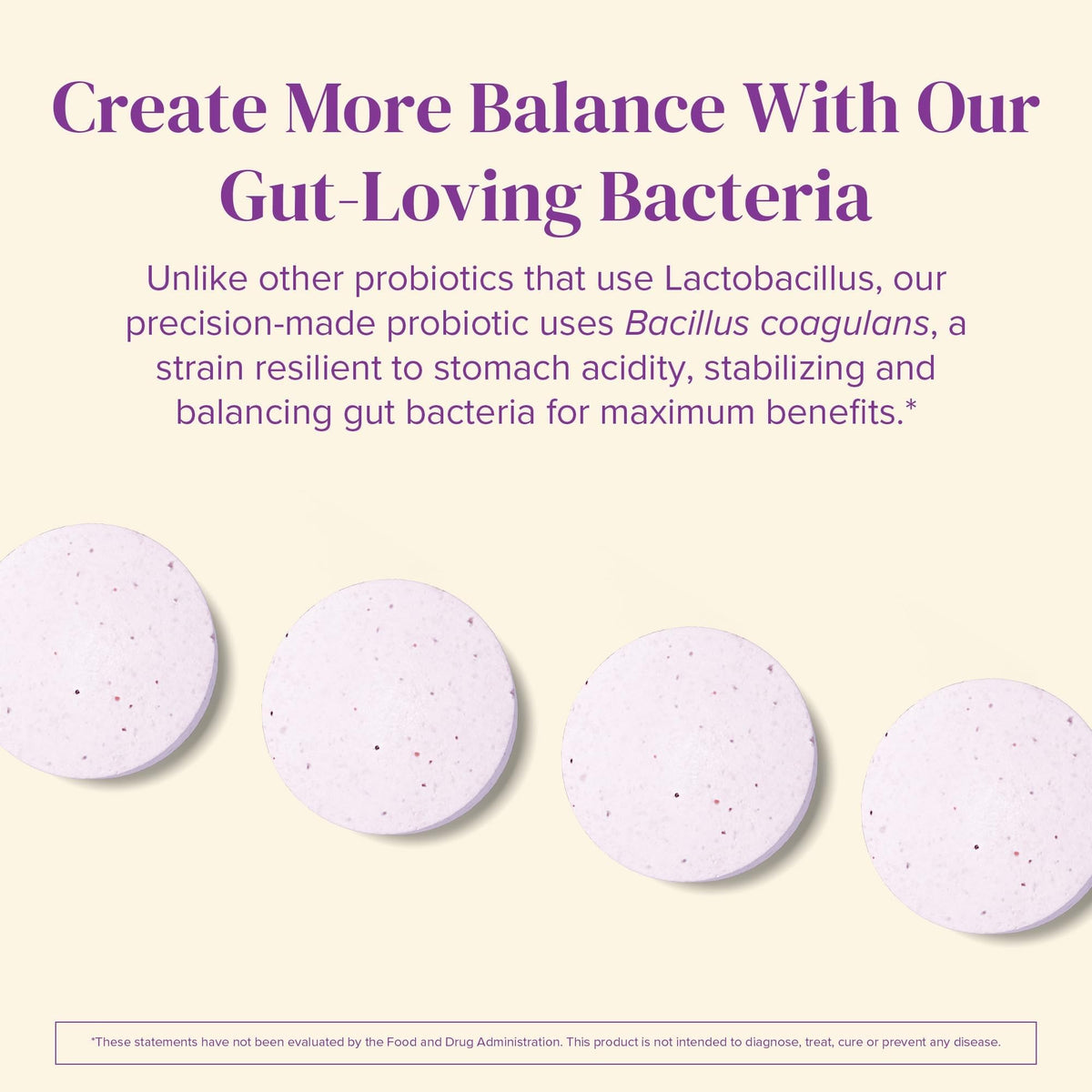 BariMelts Probiotic 5 Billion CFU Digestive Health - 60 Tablets - image 4
