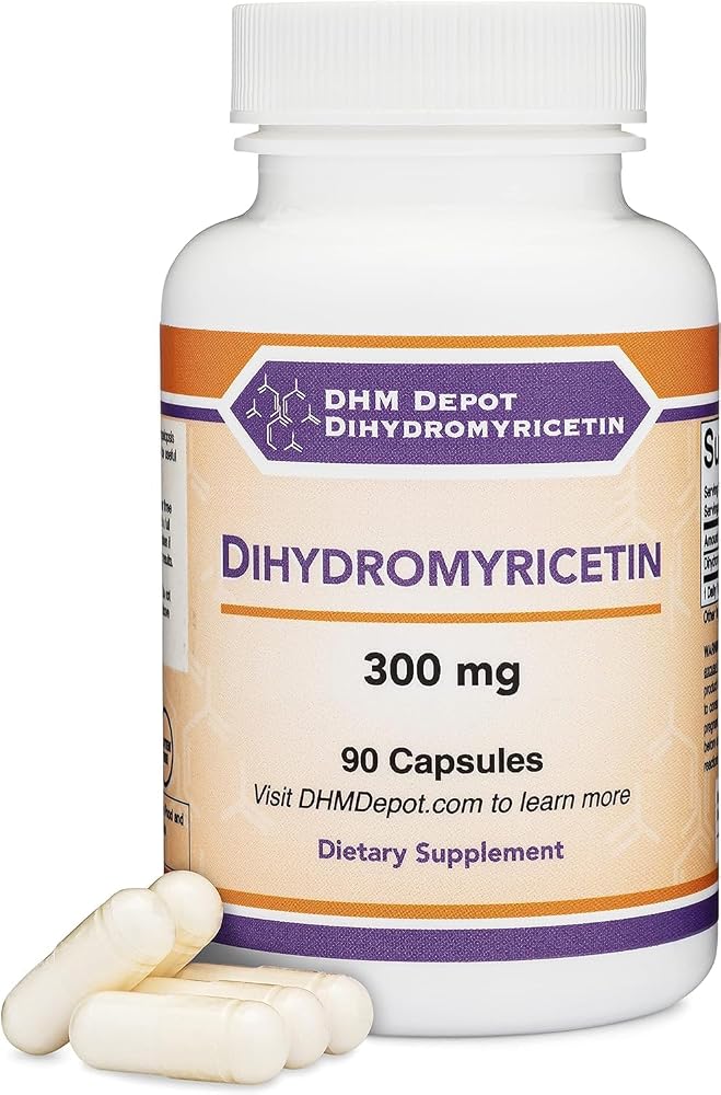 DHM Depot Dihydromyricetin 300mg Liver Support - 90 Capsules