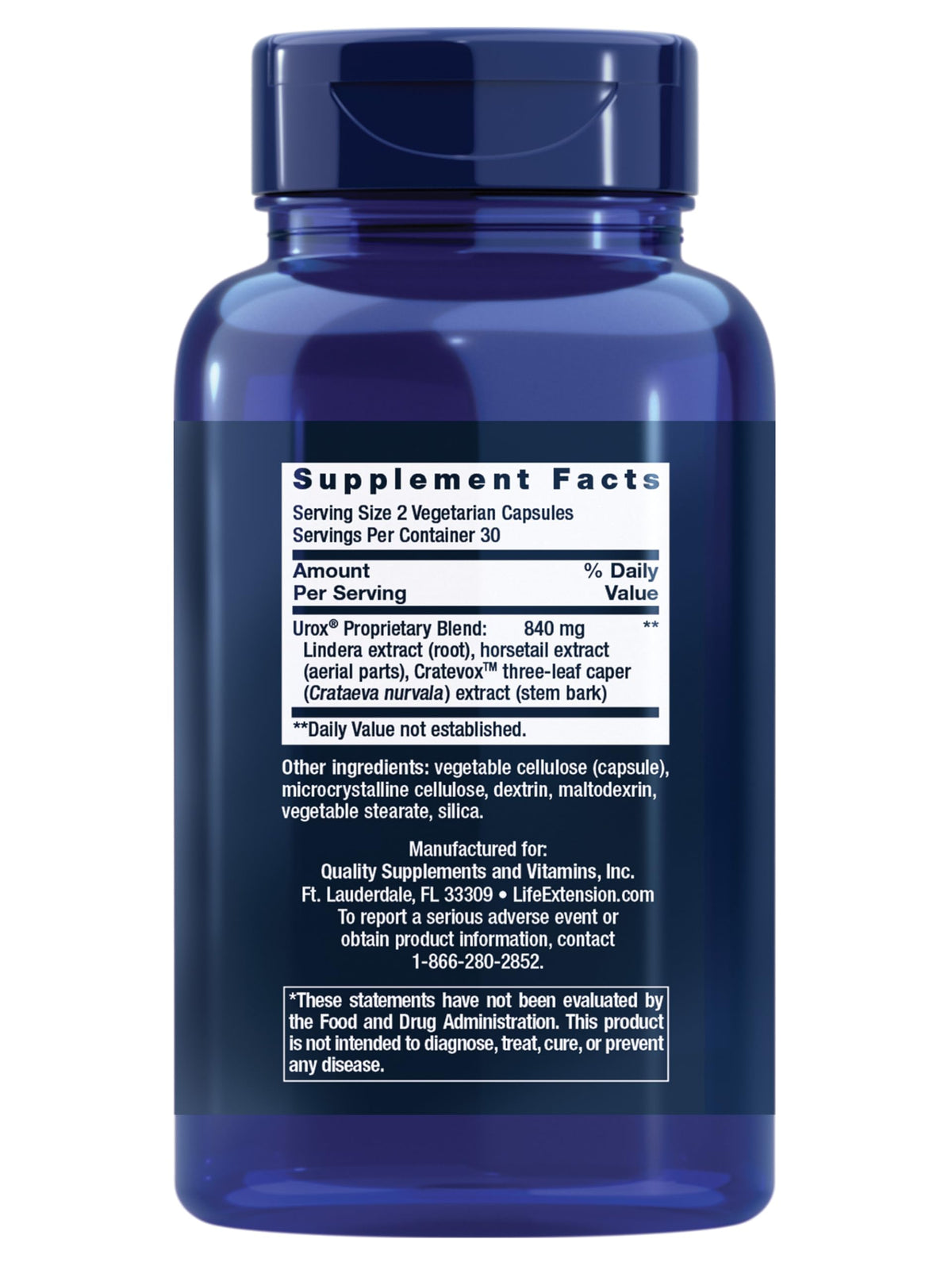 Life Extension Women's Bladder Support - 60 Capsules - image 2