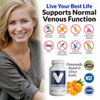 VITASUPPORTMD Vein Formula Diosmin Hesperidin - 60 Capsules - image 3