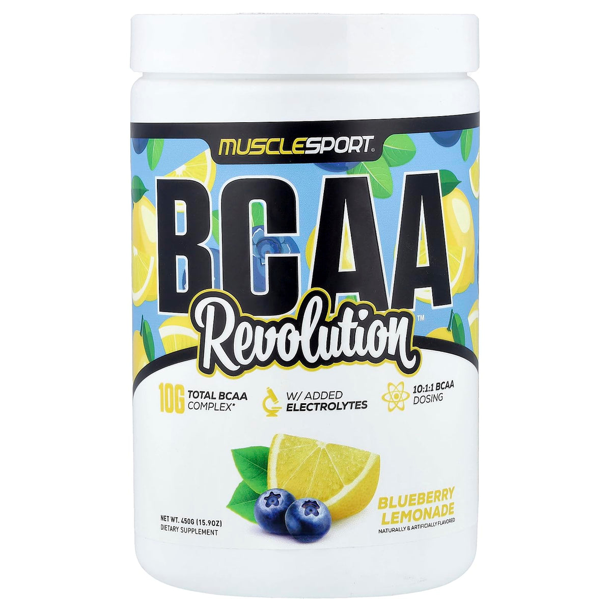 Musclesport BCAA Revolution Amino Acid Powder Supplement for Men