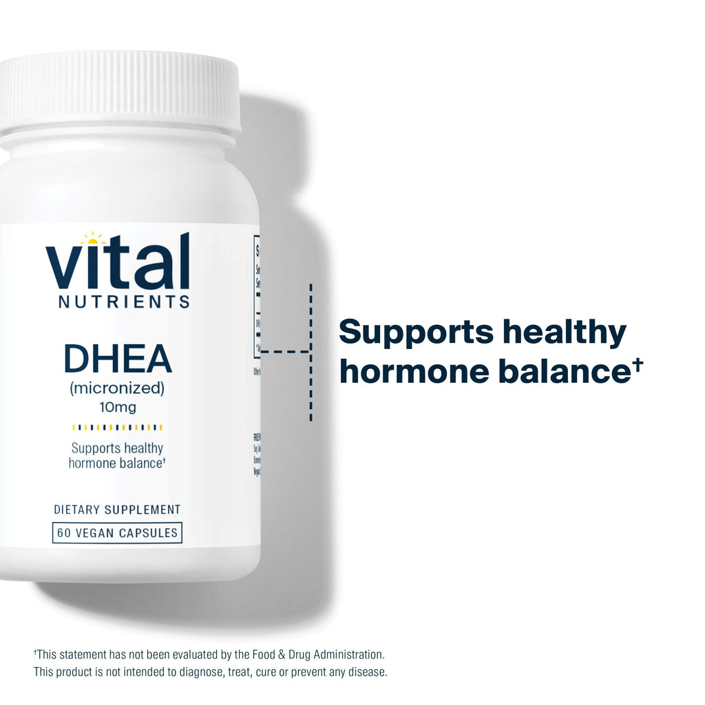Vital Nutrients DHEA 10mg - 60 Capsules - image 5