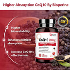 NATURE TARGET CoQ10 200mg with PQQ & L-Carnitine - 120 Softgels - image 6