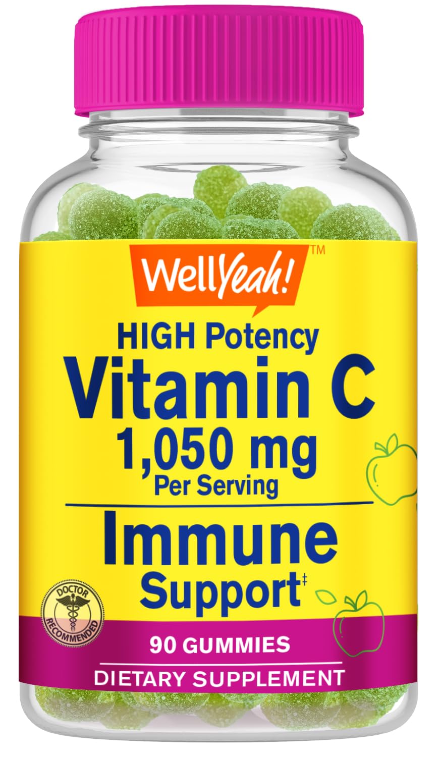 WellYeah Vitamin C 1050 mg Gummies