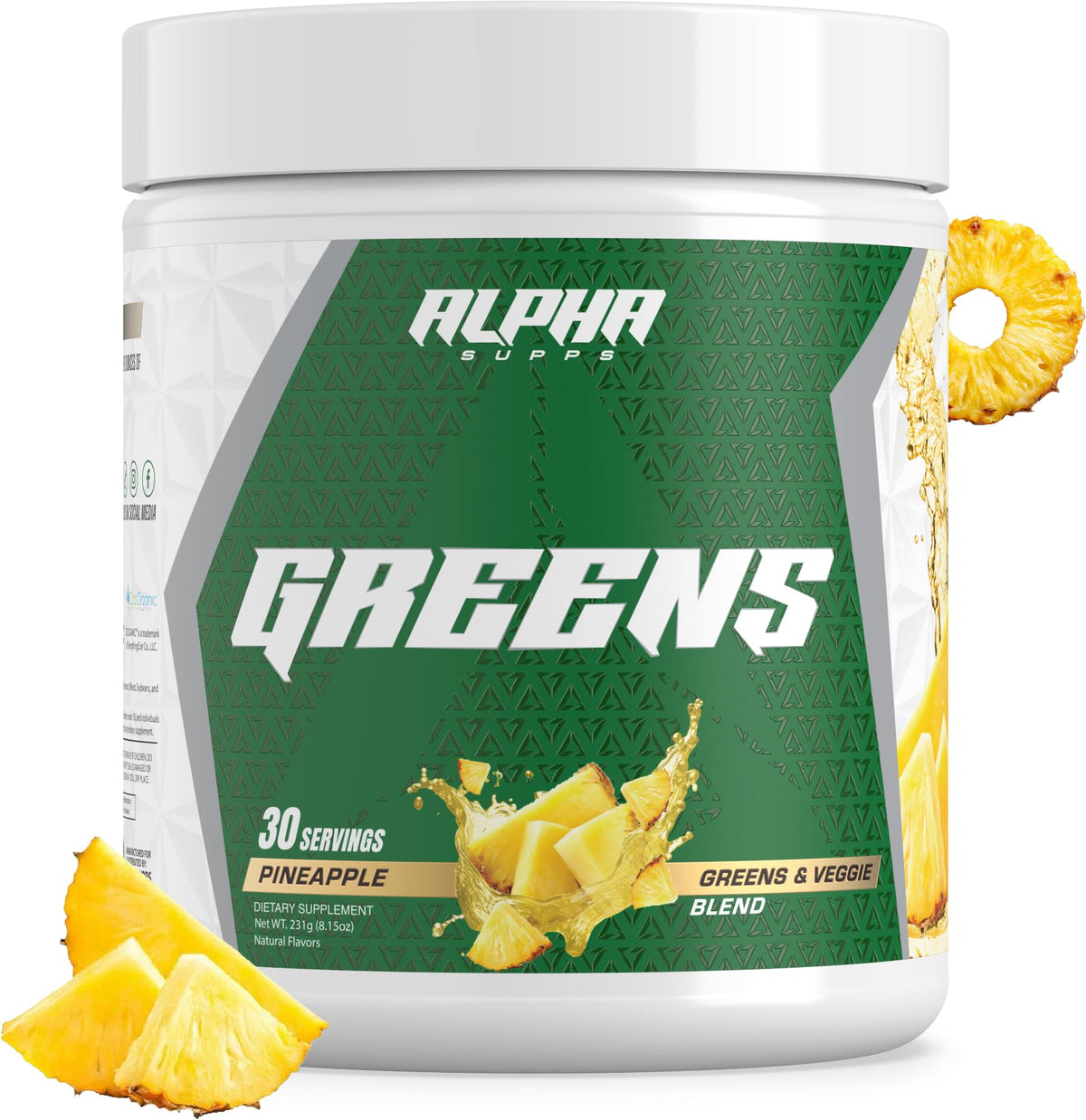 Alpha Supps - Alpha Greens Fruit & Vegetable Powder