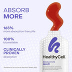 HealthyCell Bioactive Multi Daily Liquid Multivitamin - 14 Gel Packs - image 3