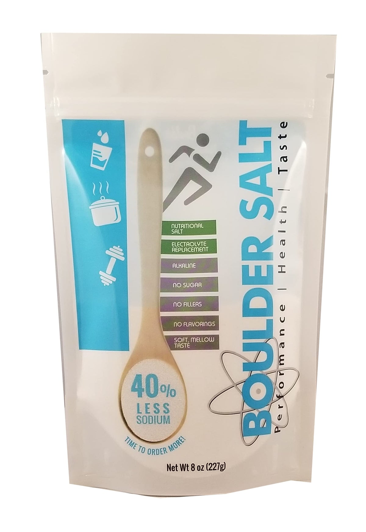 Boulder Salt Low Sodium Electrolyte Salt - 8oz