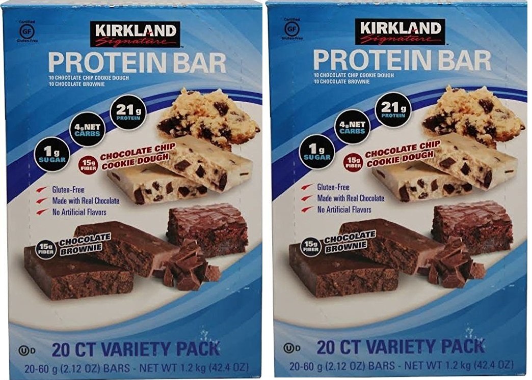 Kirkland Signature Protein Bar Variety Pack - 20 Bars