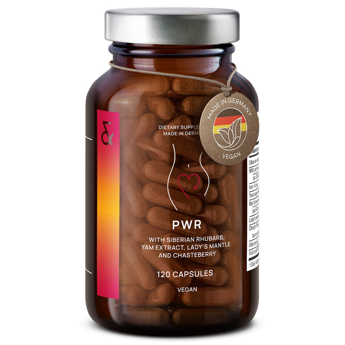 CLAV Power Hormone Balance for Women Plant-Based Complex - 120 Capsules