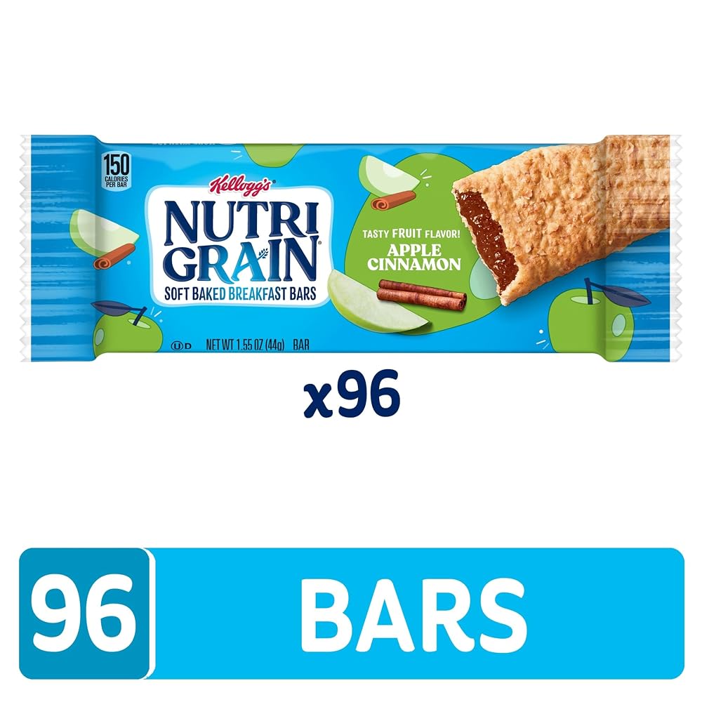 Nutri Grain Nutri-Grain Apple Cinnamon Breakfast Bars - 96 Bars - image 4