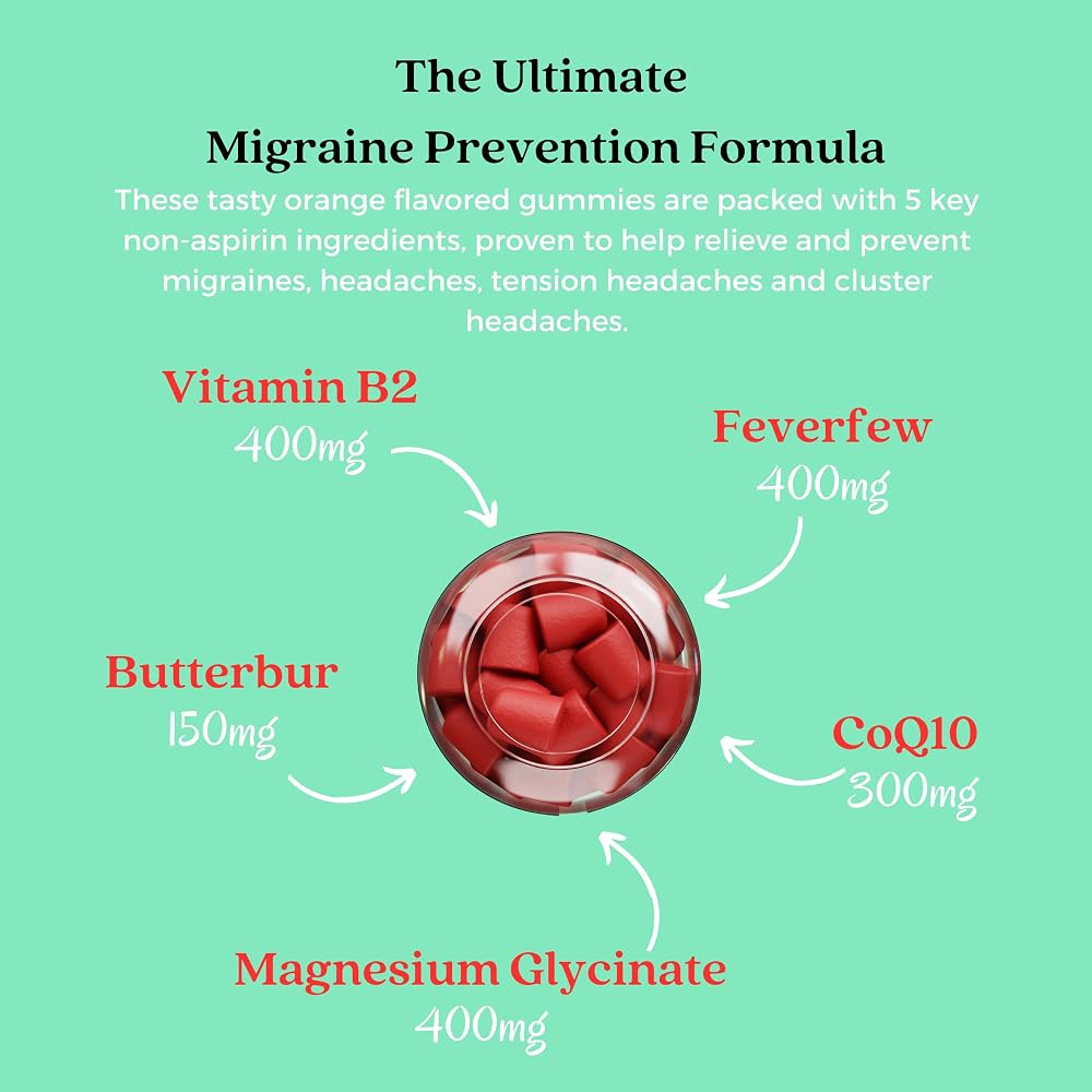 Alafia Naturals The Migraine Gummy - 60 Gummies - image 5
