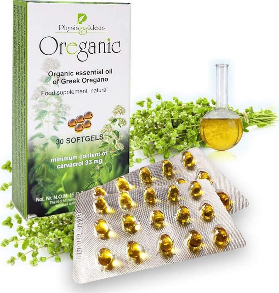 Oreganic Oregano Oil Softgels Immune & Respiratory Support - 30 Softgels
