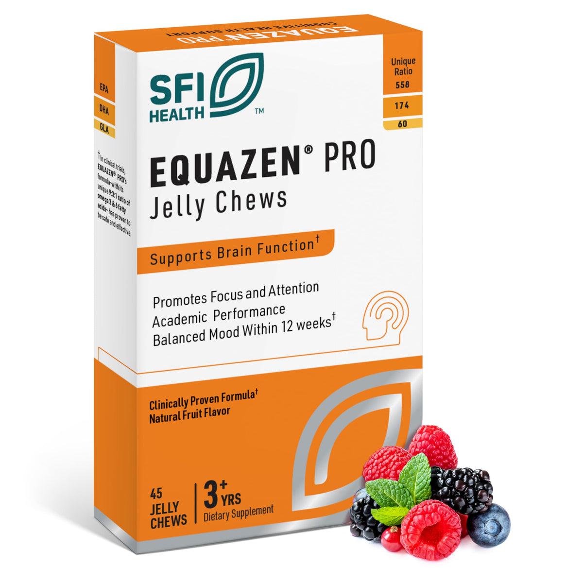 Equazen Pro Fish Oil Omega 3 & 6 for Kids - 45 Jelly Chews