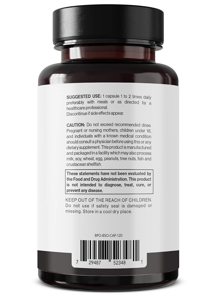 Better Place Organics Black Seed Oil 500mg - 120 Capsules - image 5