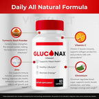 Vitavault Gluconax Maximum Strength Support Capsules - 300 Count - image 6