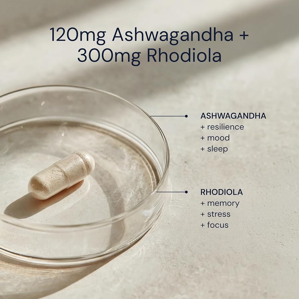 Blueprint Bryan Johnson Ashwagandha & Rhodiola Supplement - 30 Capsules - image 5