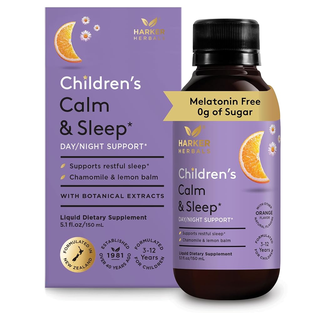 Harker Herbals Children's Liquid Herbal Syrup for Health and Wellbeing