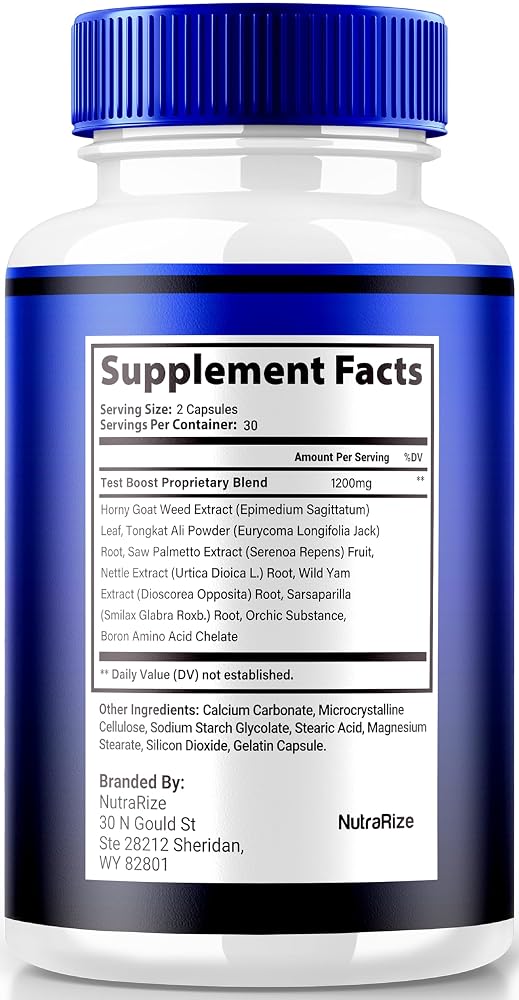 NutraRize Bio-Max Pro Capsules All Natural Male Formula - 60 Capsules - image 2