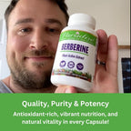 Paradise Herbs Berberine Extract 500 mg - 180 Capsules - image 3