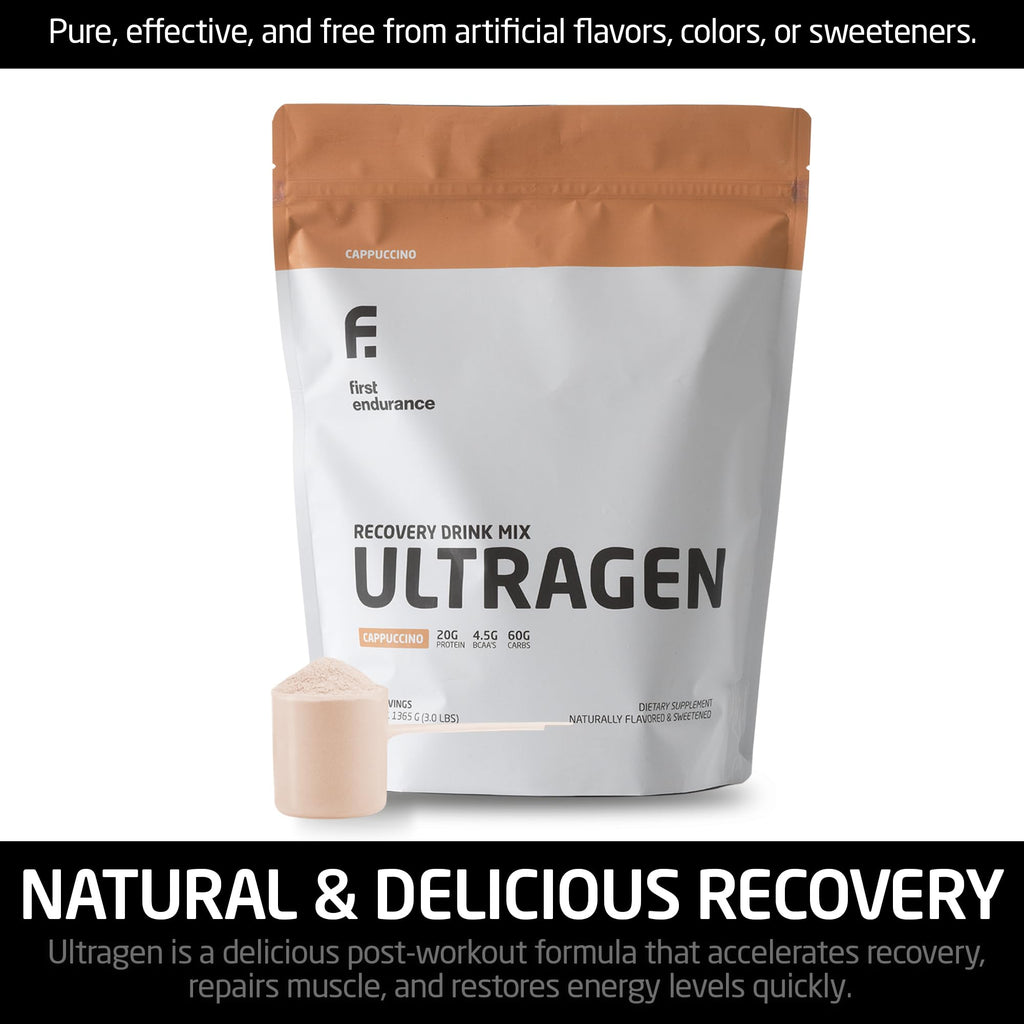 FIRST ENDURANCE Ultragen Workout Recovery Drink Powder
