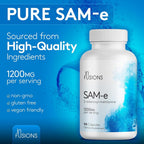 Infusions Maximum Strength Pure SAM-e 1200mg 90 Vegetable Capsules