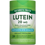 Nature's Truth Lutein and Zeaxanthin 20 mg - 39 Softgels