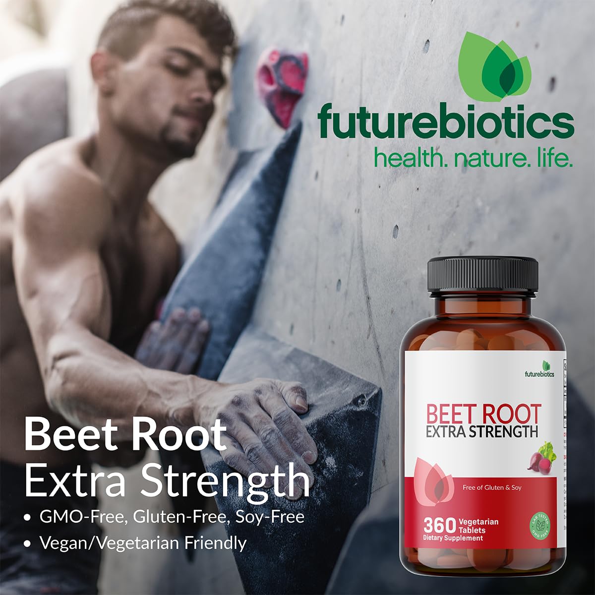 Futurebiotics Beet Root Extra Strength (Equivalent to 2000mg Beet
