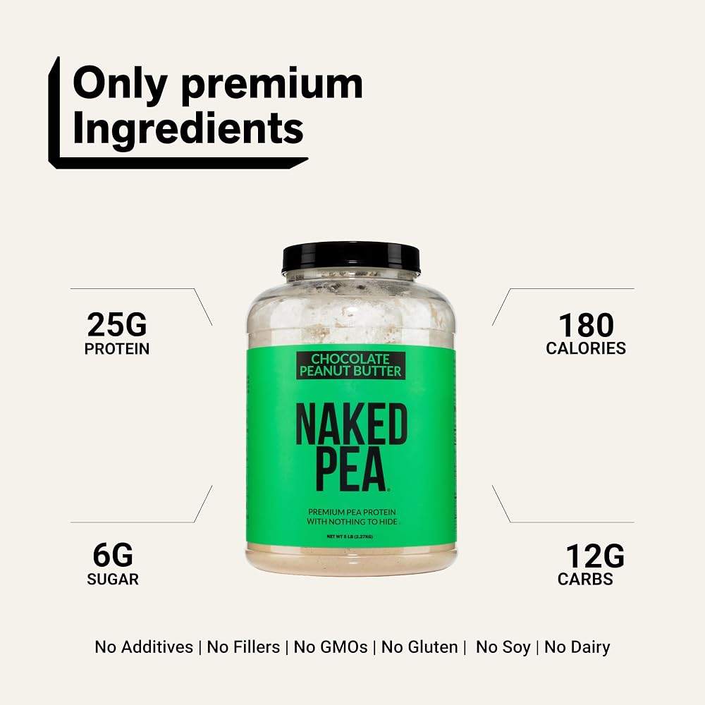 Naked Pea Protein Isolate from North American Farms