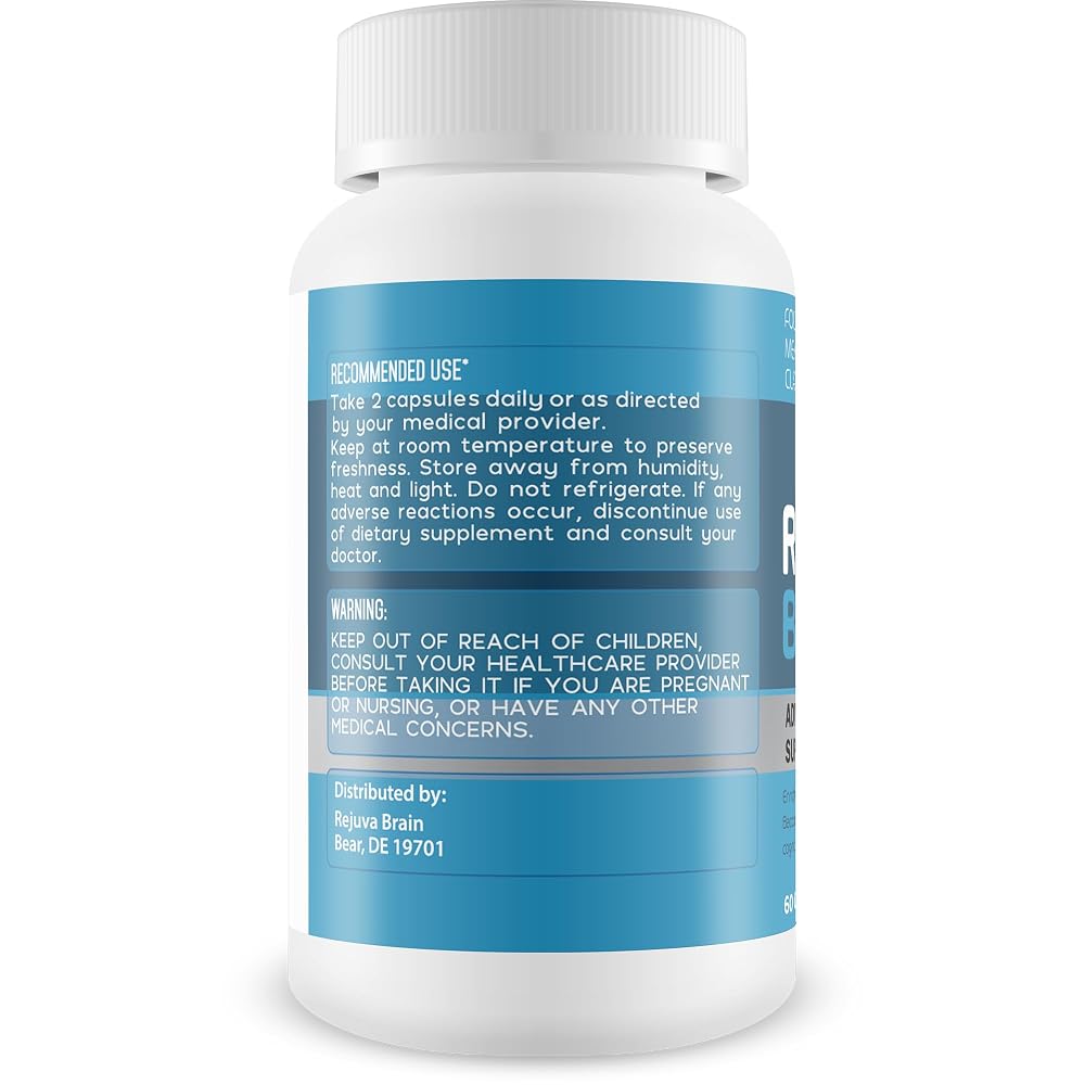 Rejuva Brain Advanced Cognitive Support - 60 Capsules - image 3
