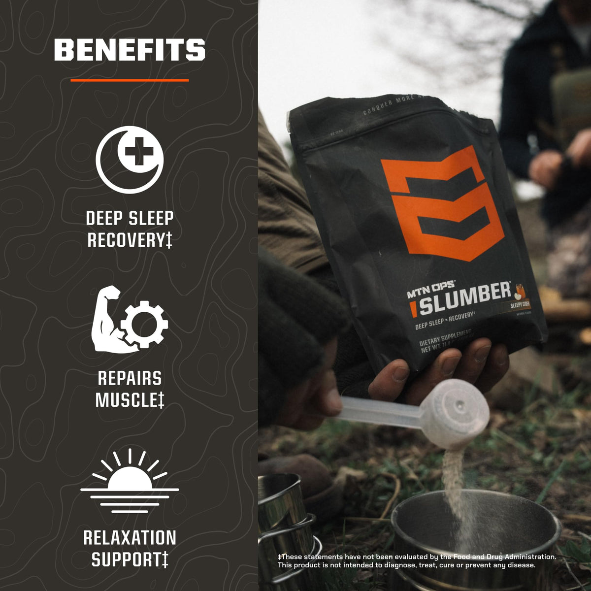 MTN OPS Slumber Sleep Support Powder for Sleep - 11.4 oz - image 4