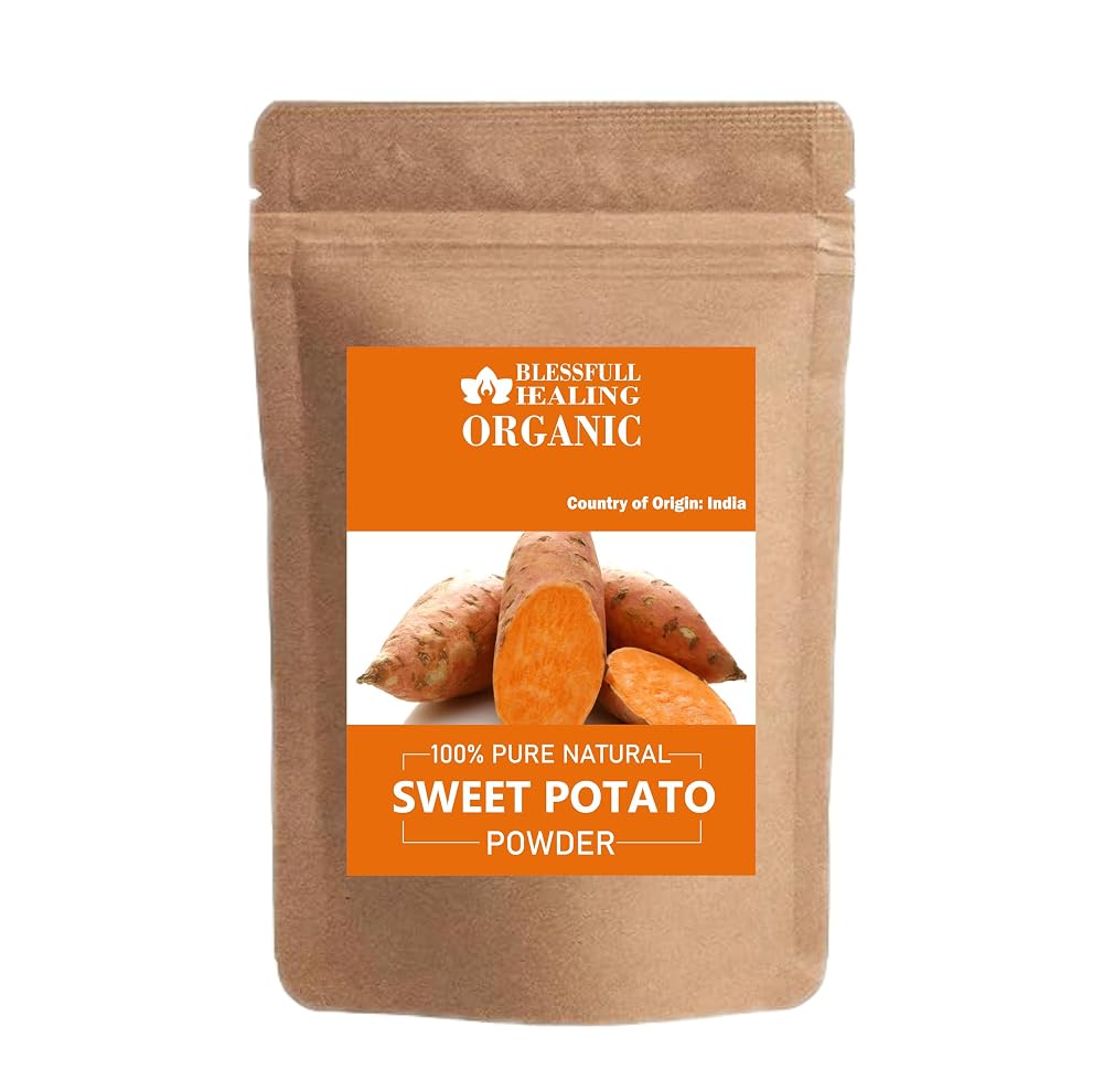 Blessfull Healing Organic Sweet Potato Powder 100% Pure Natural 200