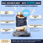 Totaria NMNH NAD+ Support with Resveratrol - 60 Capsules - image 6
