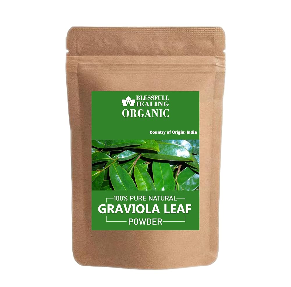Blessfull Healing Organic Graviola Leaf Powder 100% Pure Natural 200