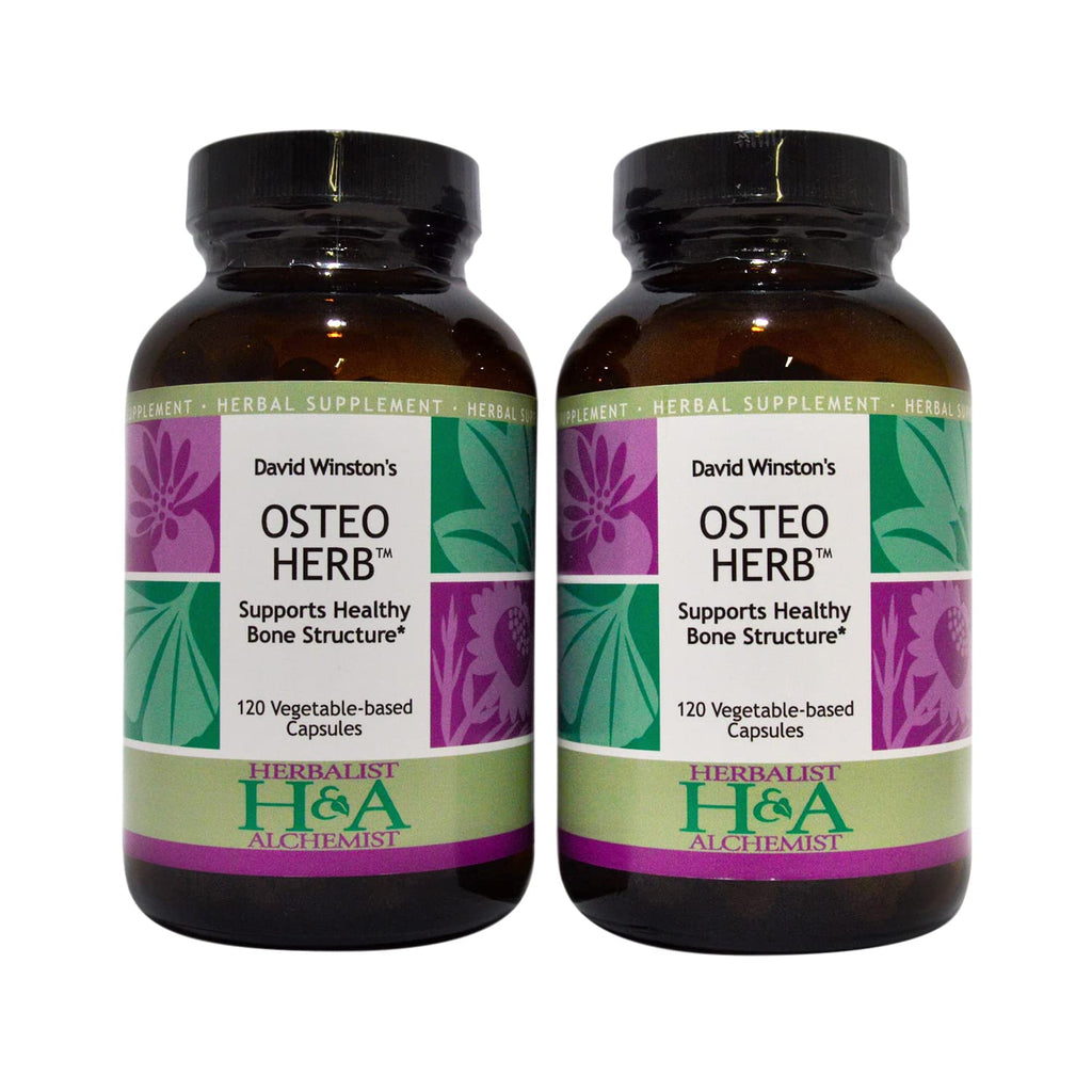 Herbalist & Alchemist David Winston's Osteo Herb Capsules - 240 Count