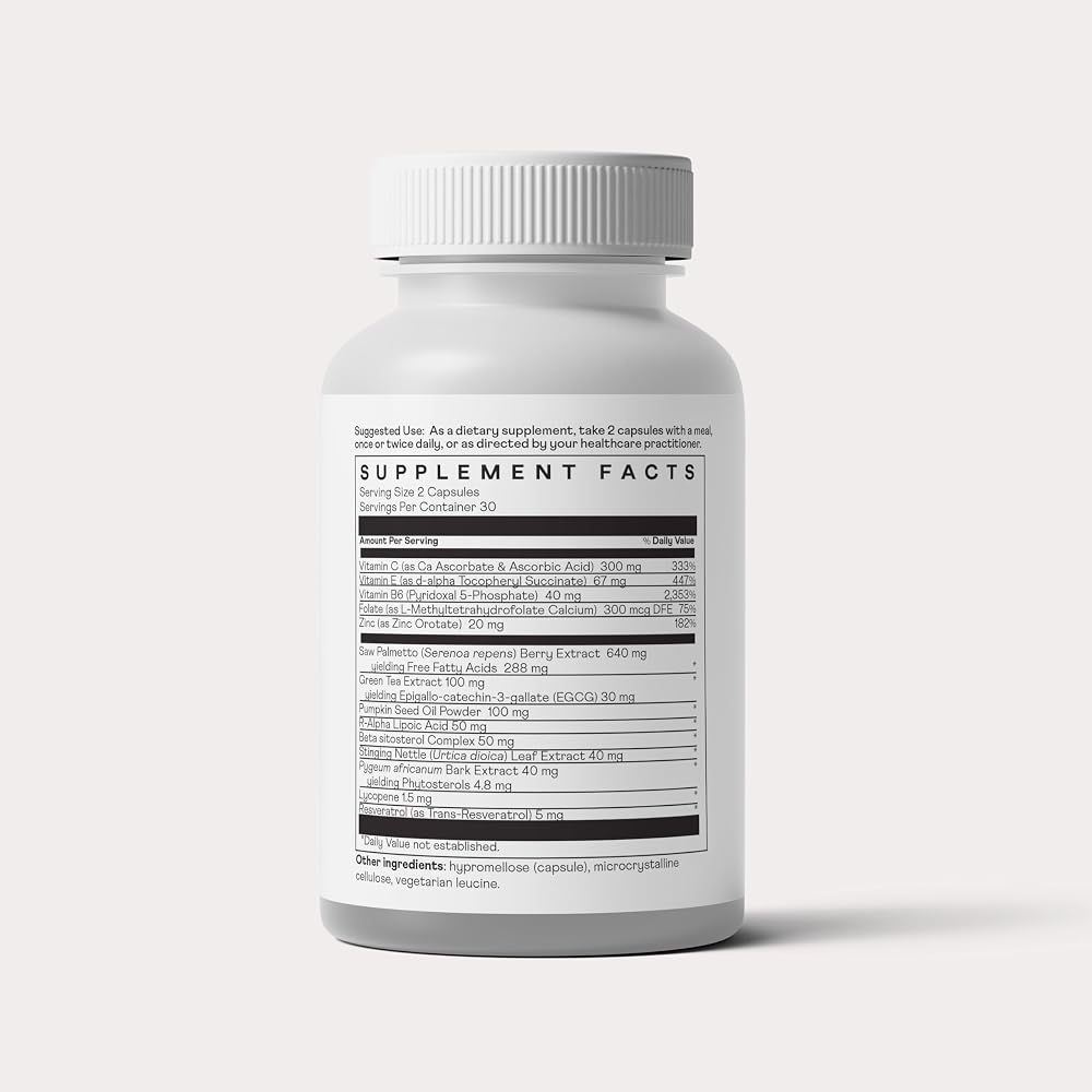 Nuray Prostate Support Supplement - 60 Vegetarian Capsules - image 8