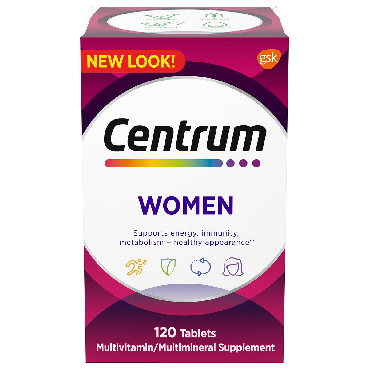 Centrum Multivitamin for Women with Iron & Vitamin D3 - 120 Tablets